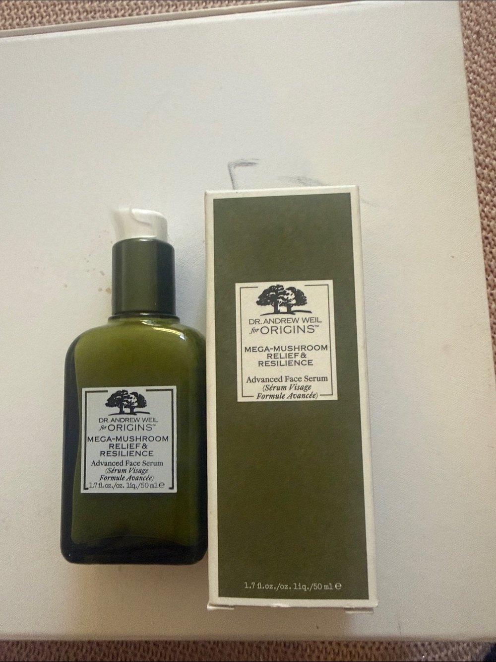 Origins Mega-Mushroom Advanced Face Serum - Olive Green